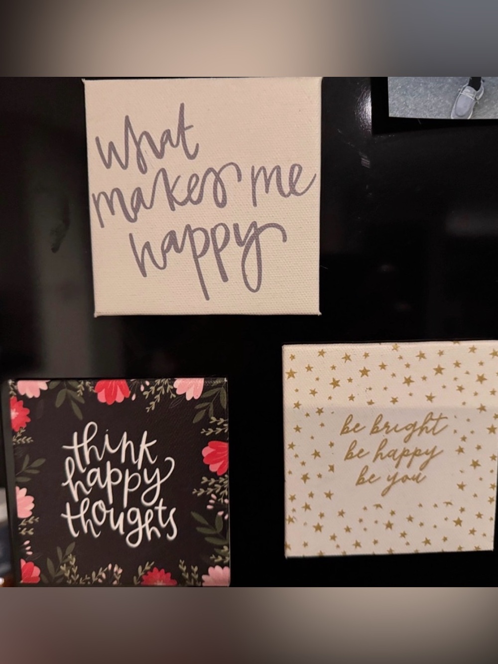 Inspirational Quote Magnet Set